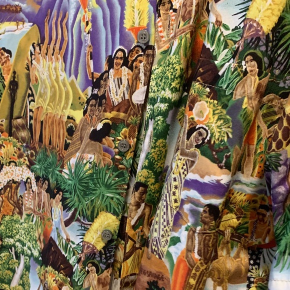 Tori Richard Festivaloha Men’s Hawaiian Shirt - Picture 4 of 5